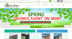 Desktop Screenshot of dufferinhomes.ca