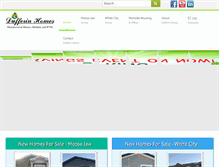Tablet Screenshot of dufferinhomes.ca